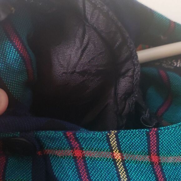 EBI for Brassies New York Plaid Dress Vintage Size 8 - Picture 4 of 7